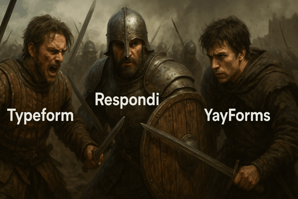 YayForms vs Typeform vs Respondi